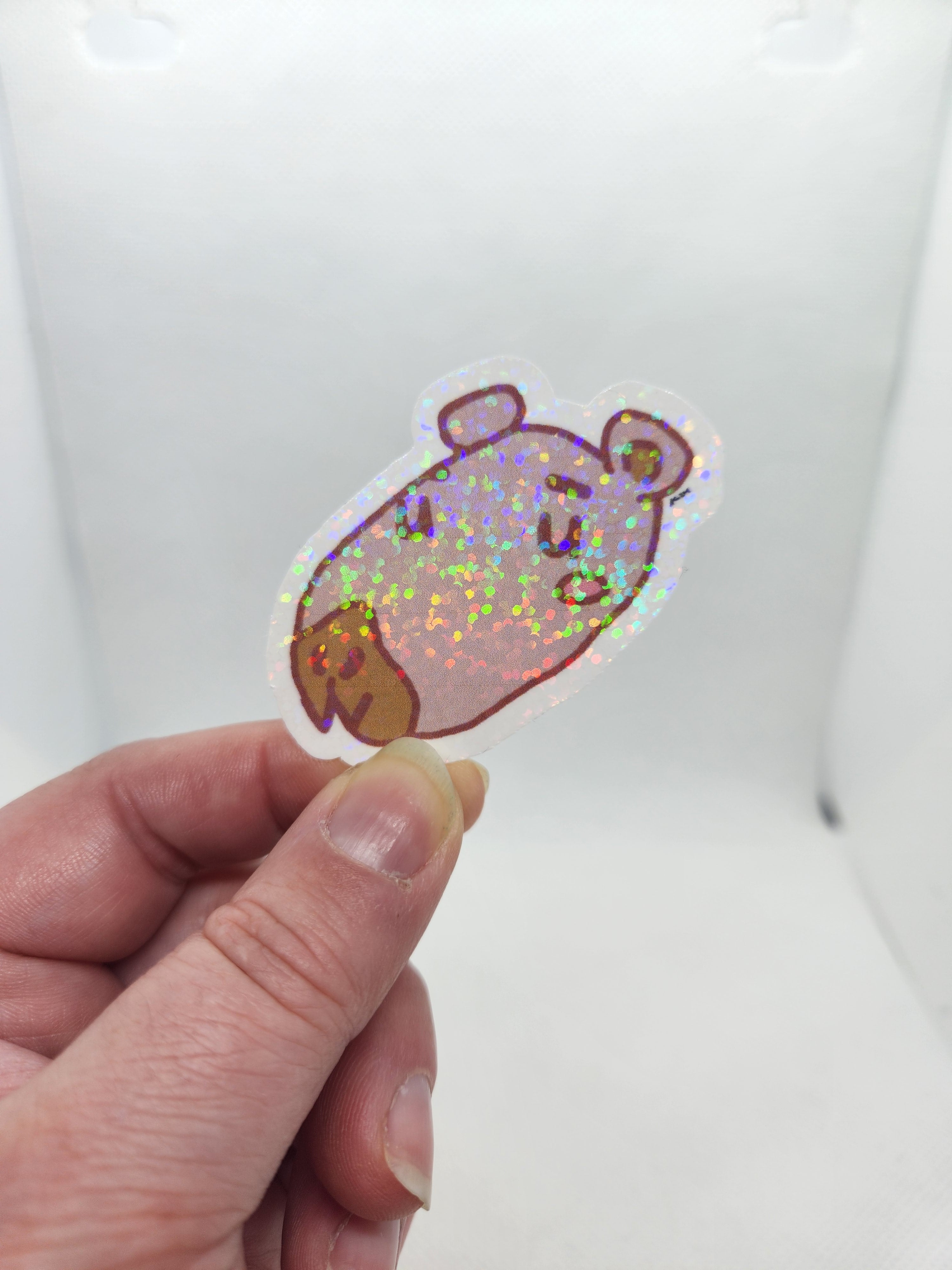 UWUbara Sticker - Water Resistant Holographic