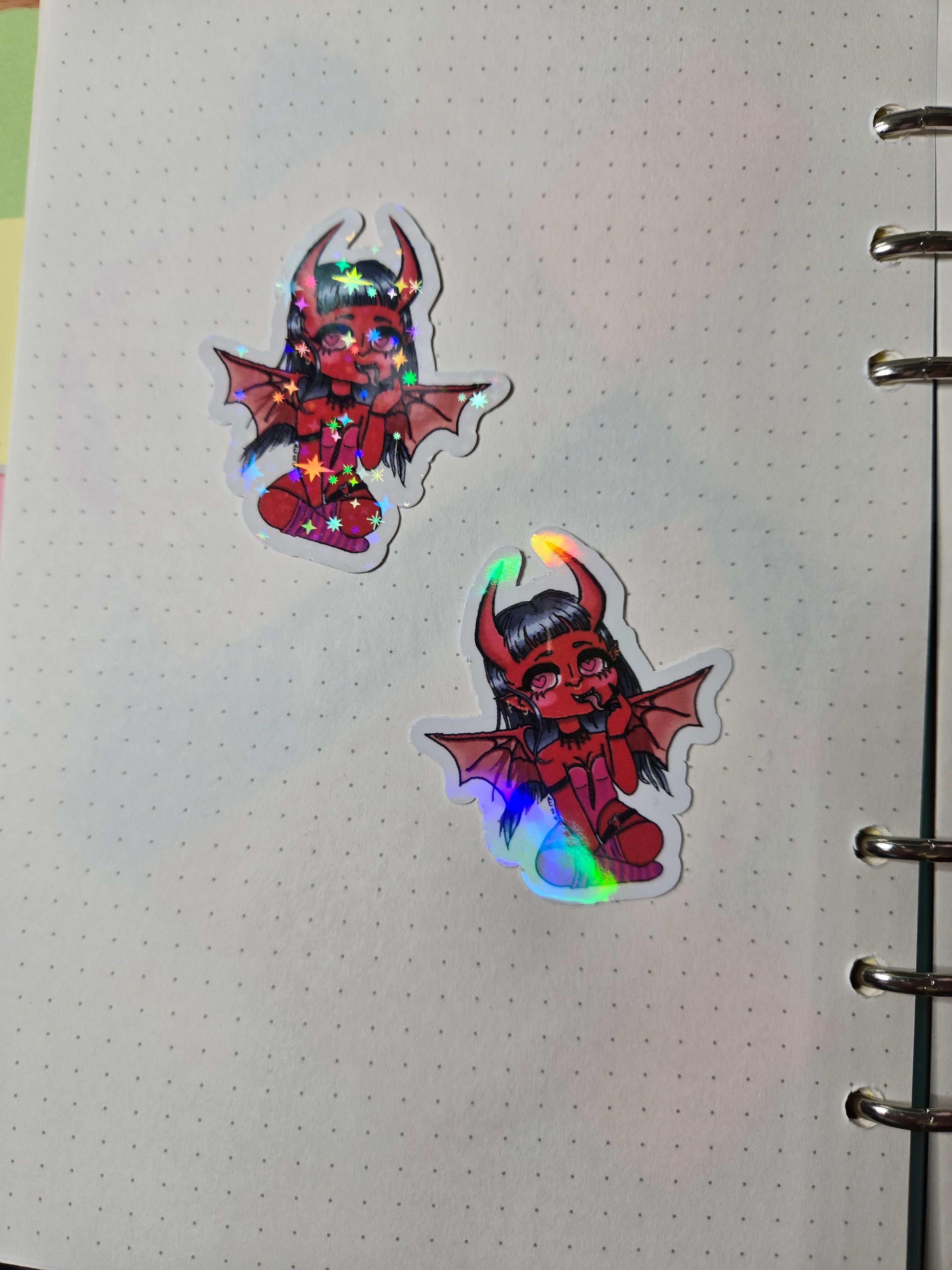 Succubus Girl Sticker