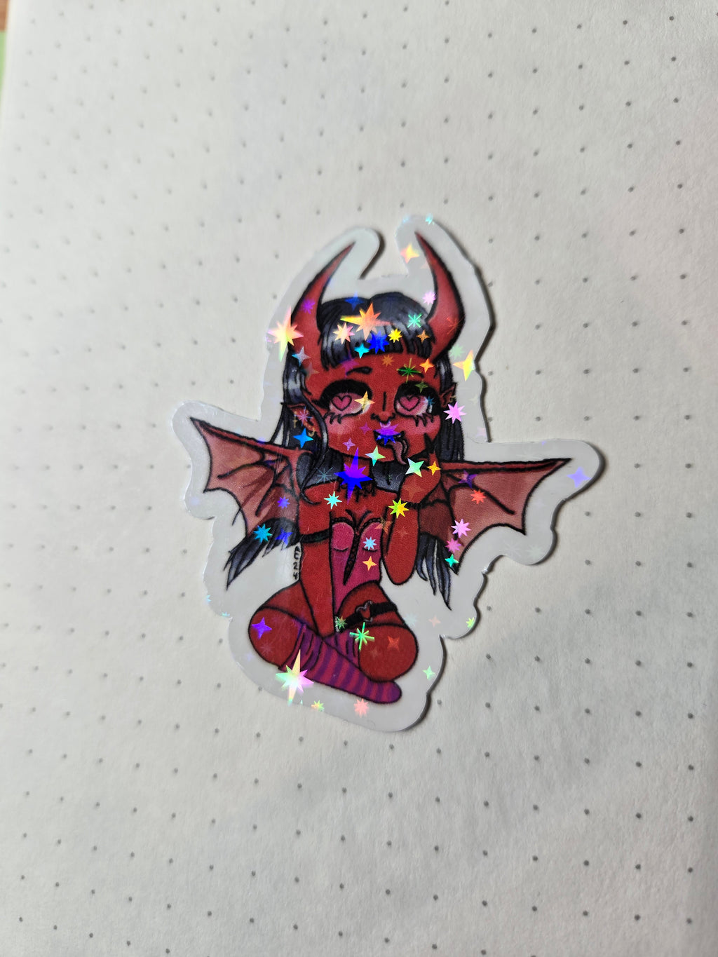 Sukkubus-Mädchen Sticker