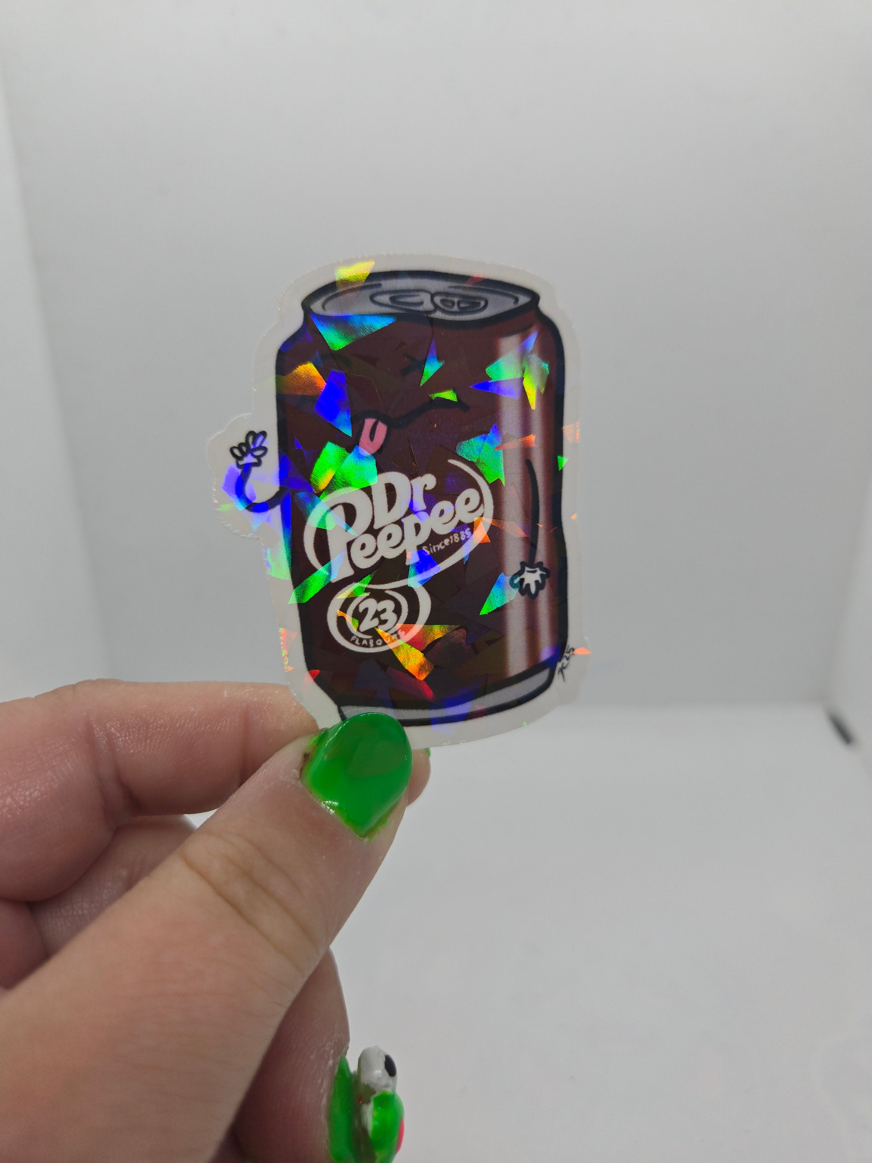 Dr PeePee Silly Soda Sticker