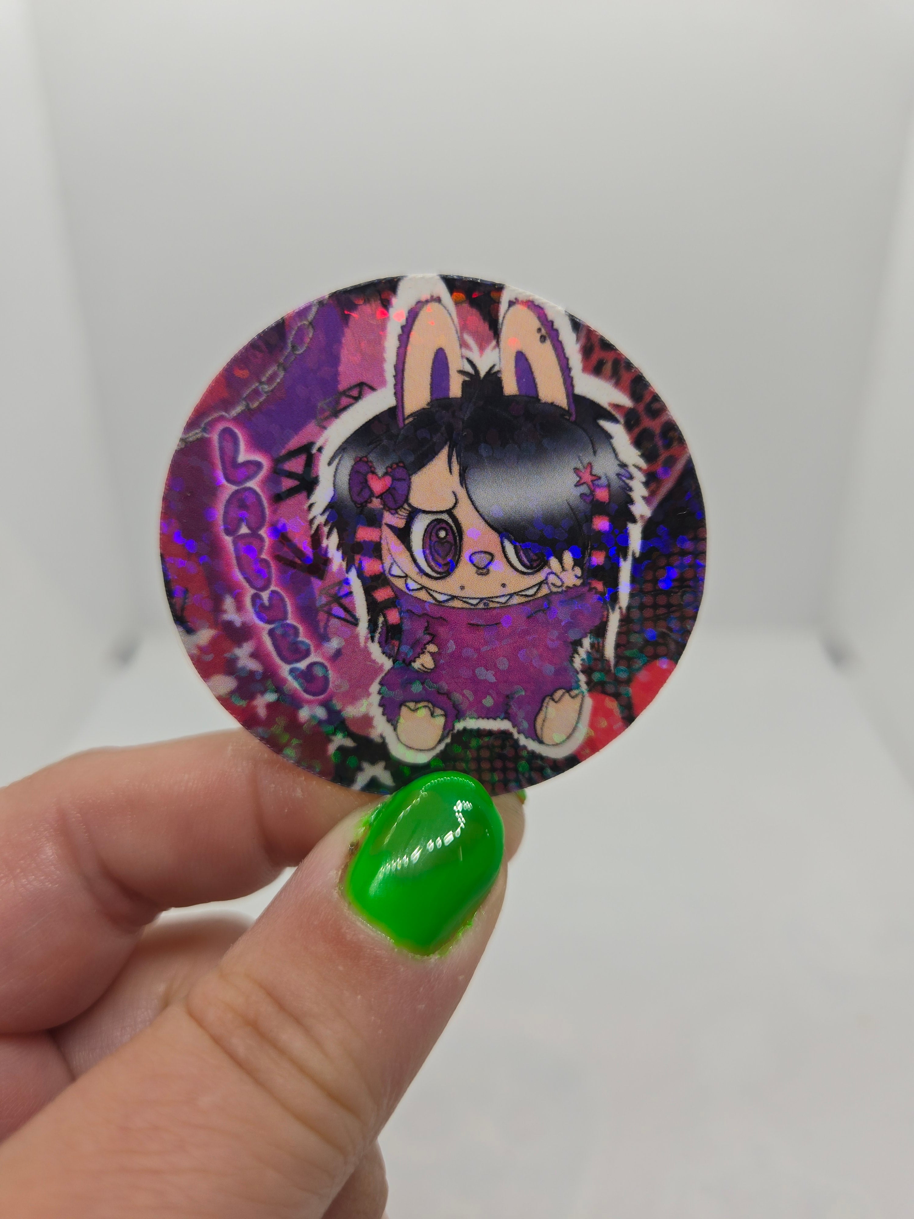 Scene Kid Monster Sticker