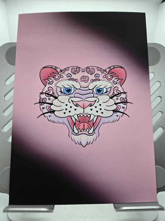 5 x 7 Print - Snow Leopard