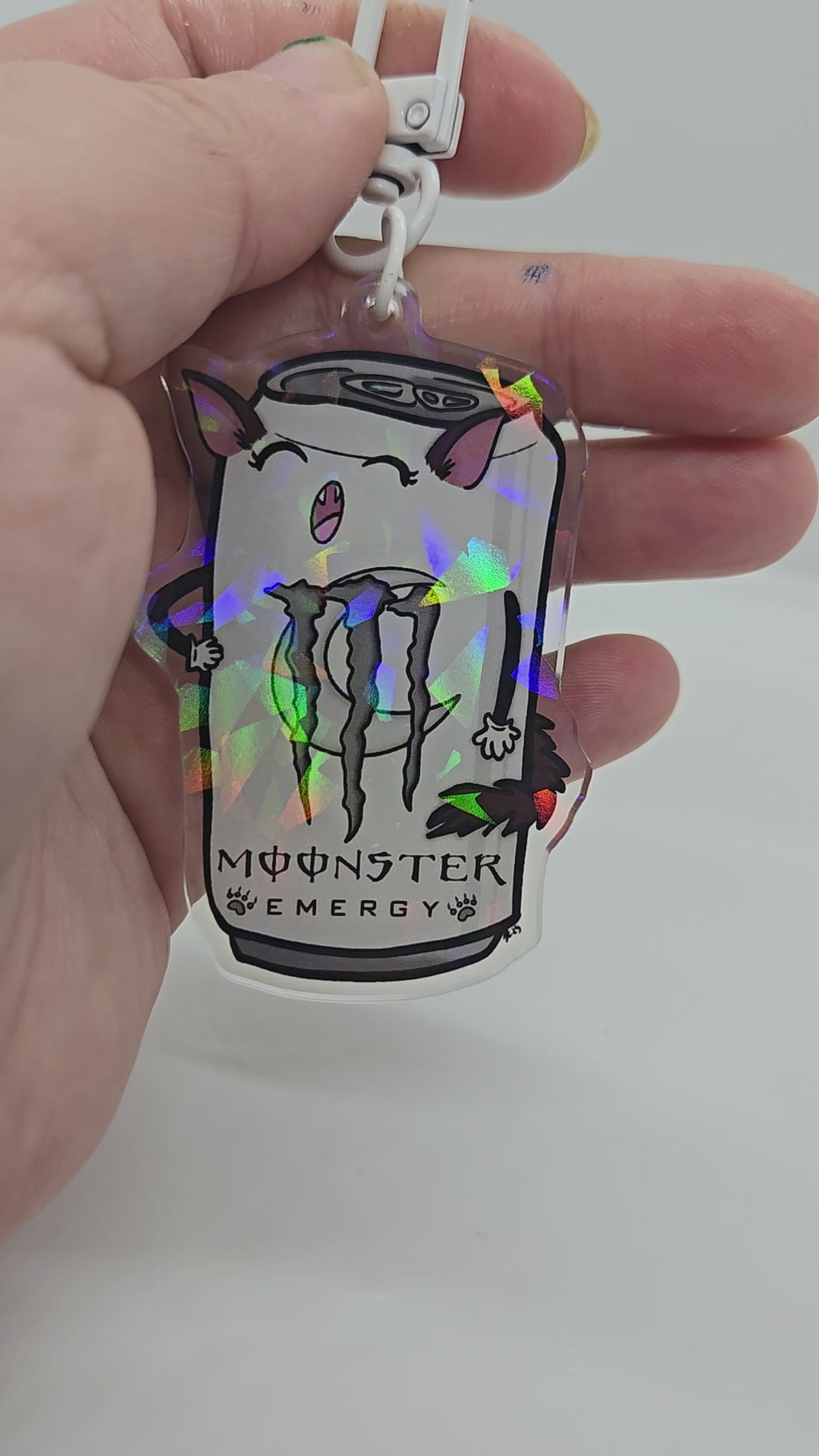 Moonster Emergy Keychain