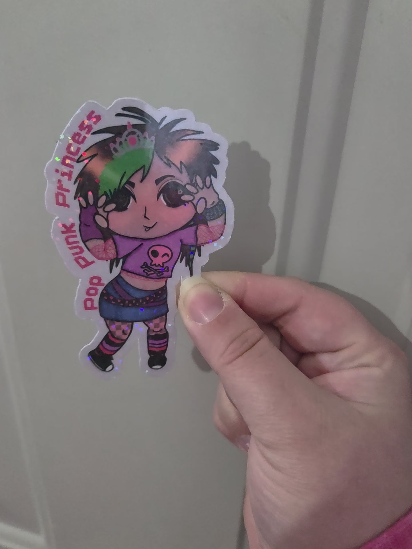 Pop Punk Princess Sticker
