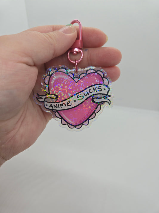 Anime Sucks Keychain