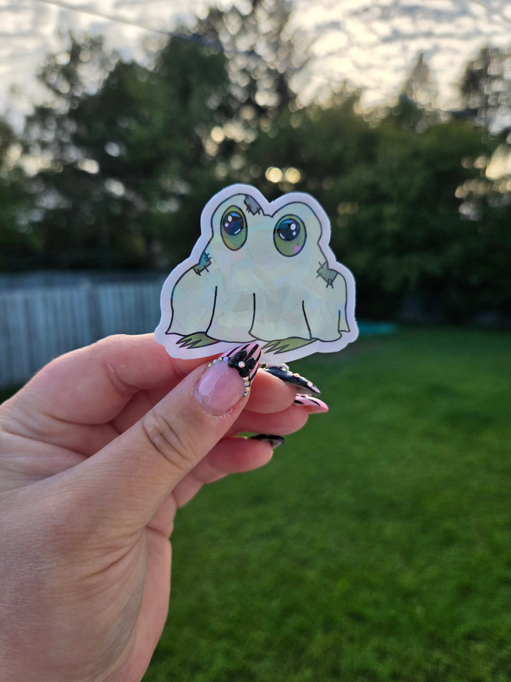 The Haunting of Frog Hill Sticker