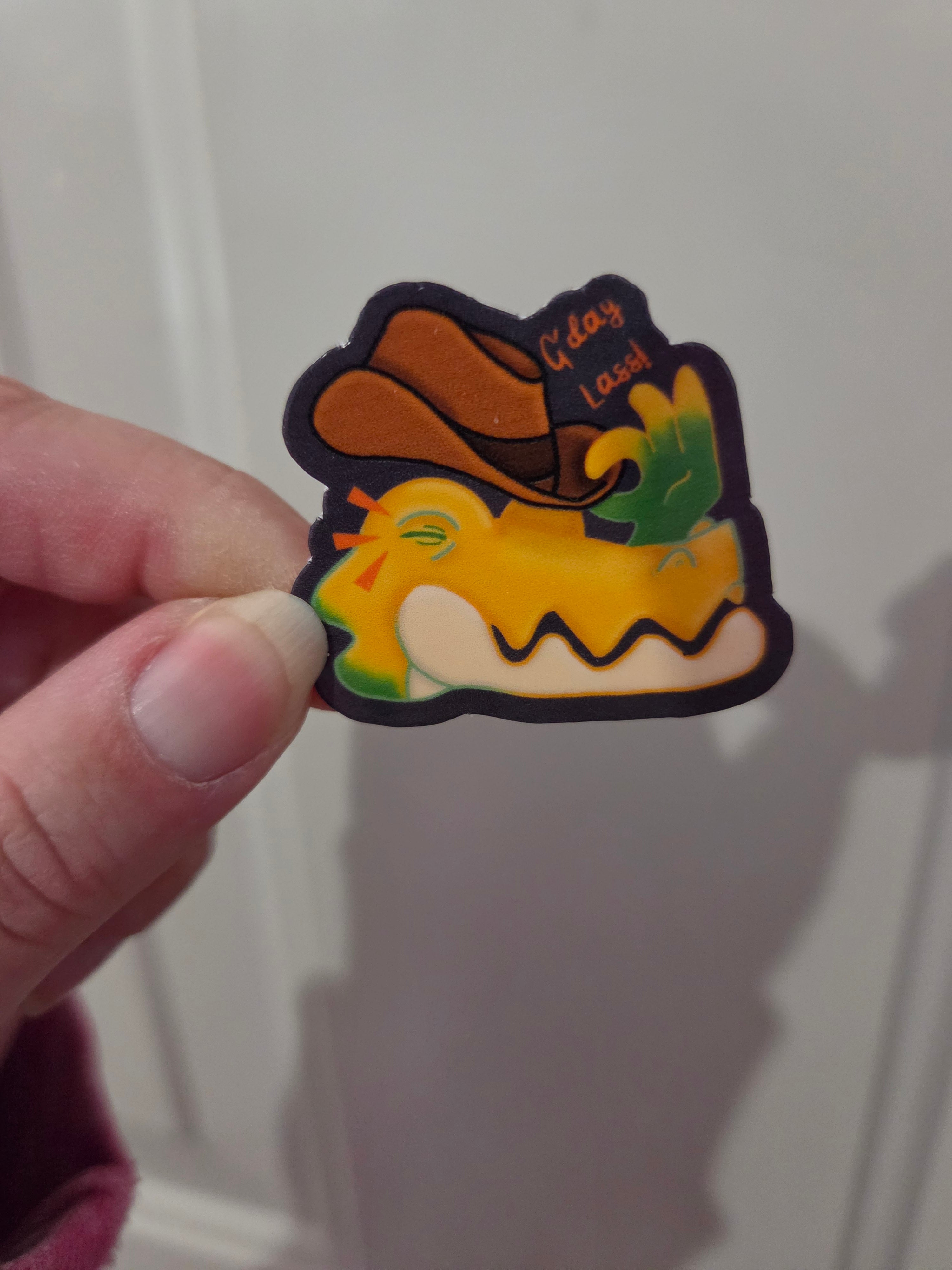 Gummy Gator Sticker