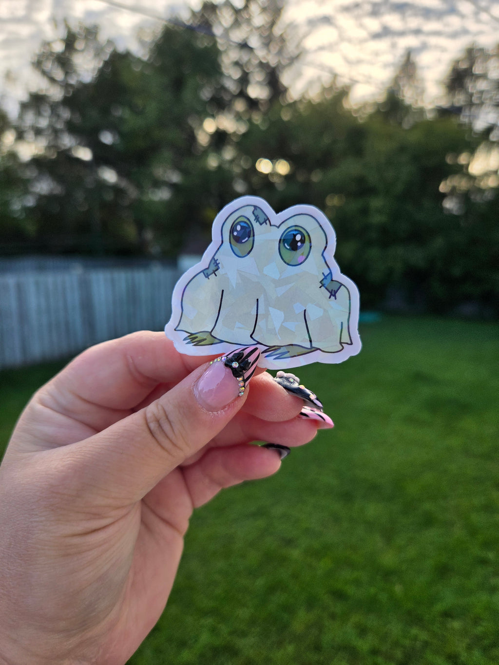 The Haunting of Frog Hill Sticker