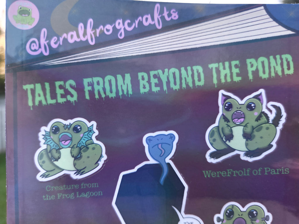 Tales From Beyond the Pond Sticker Sheet