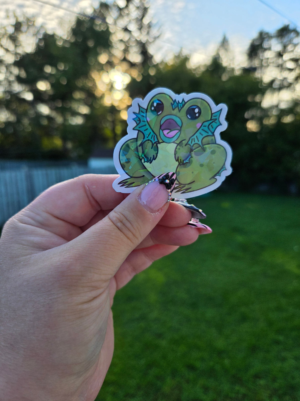 Creature From the Frog Lagoon Sticker