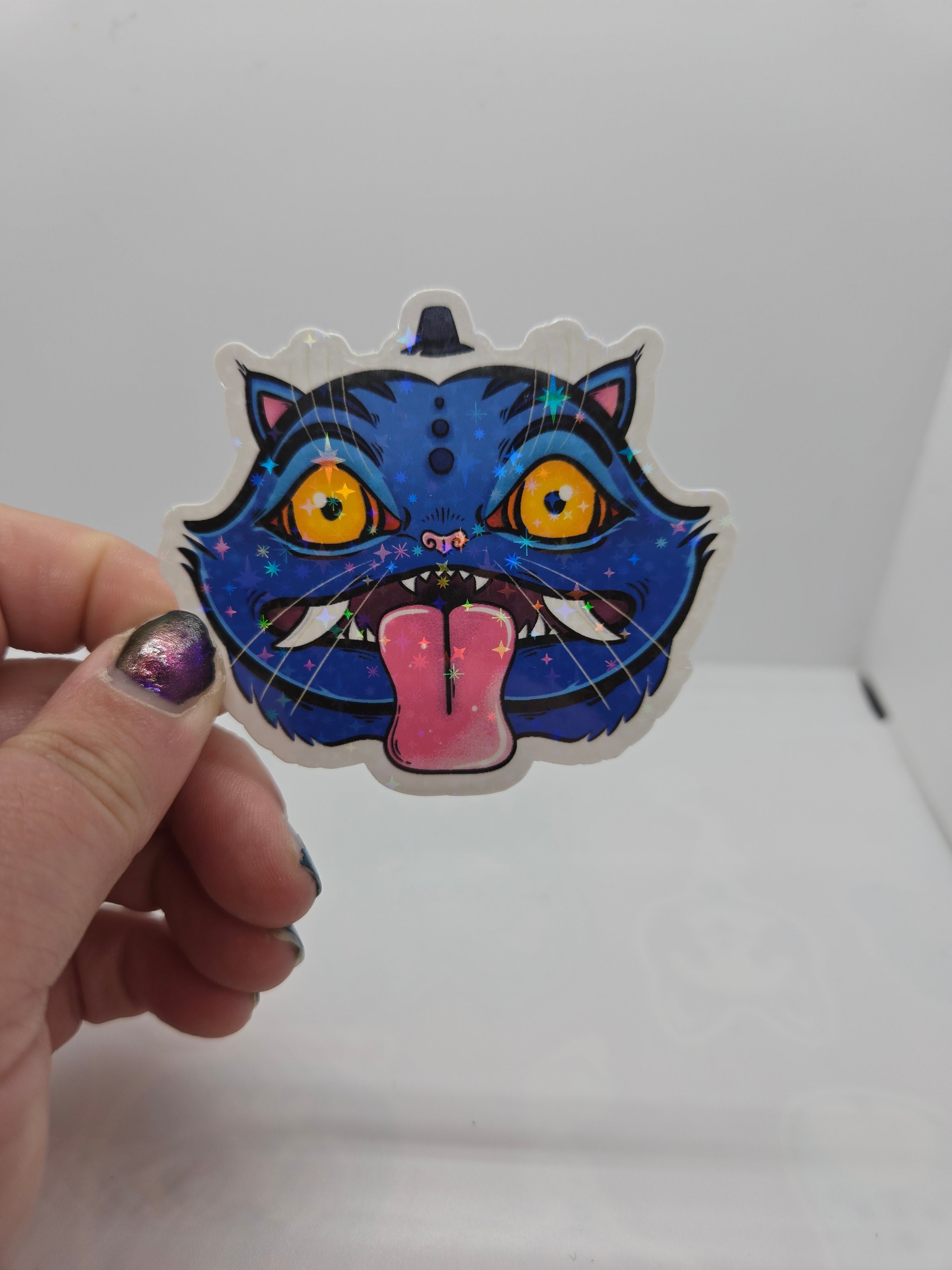 Derpy Tiger Sticker
