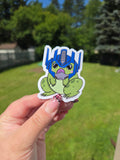 Hoptimus Prime Frog Sticker