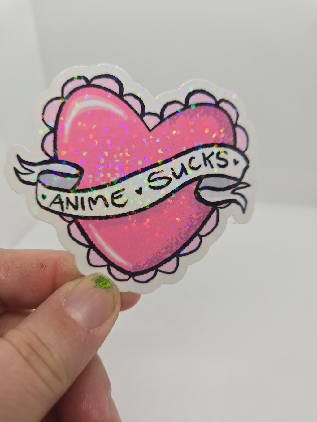 Anime Sucks Sticker