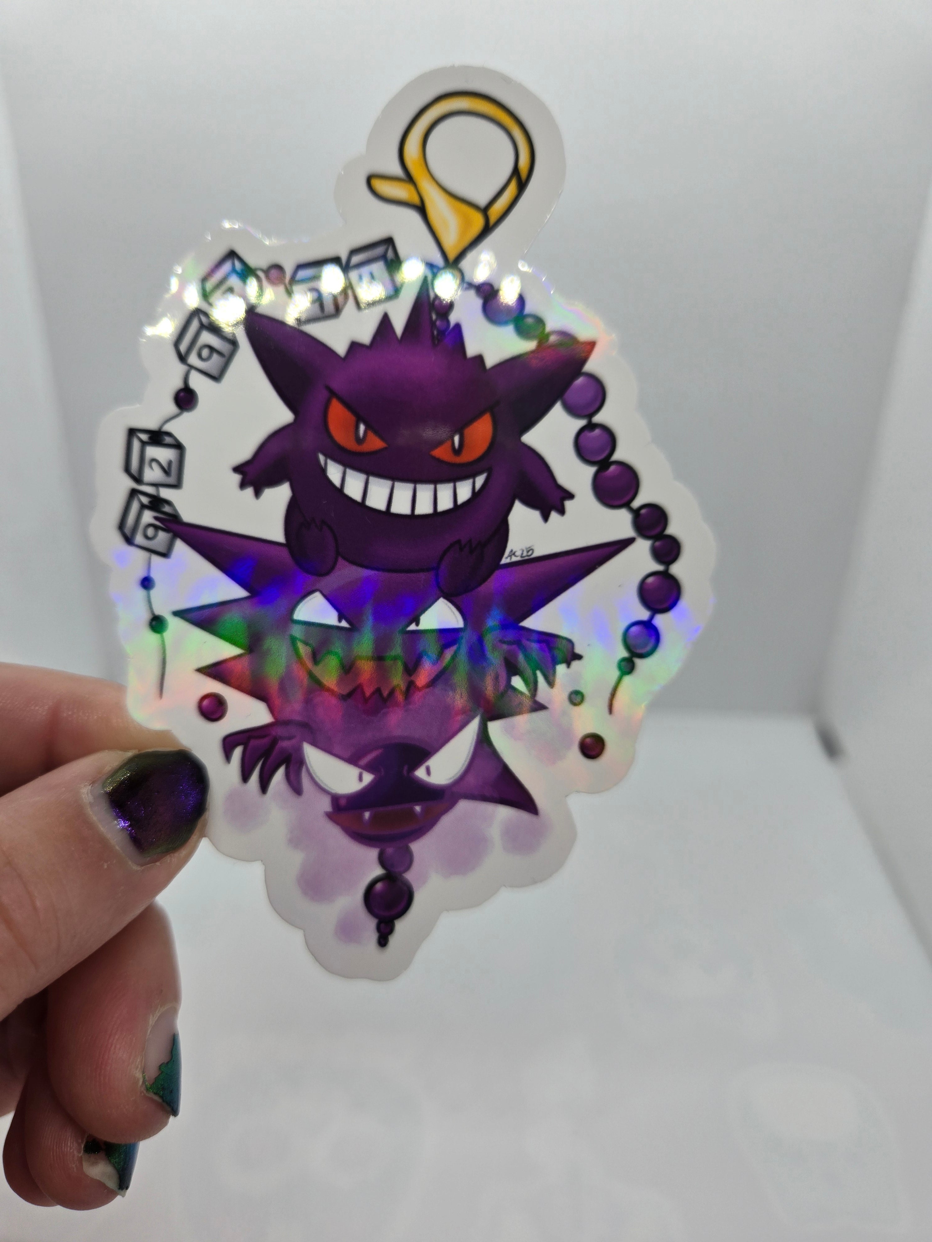 Ghost Pocket Monsters Sticker