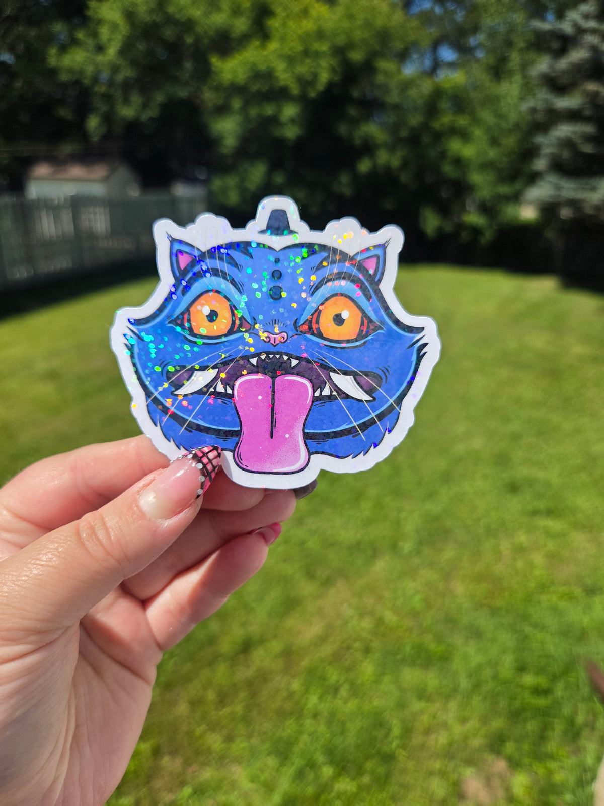 Derpy Tiger Sticker