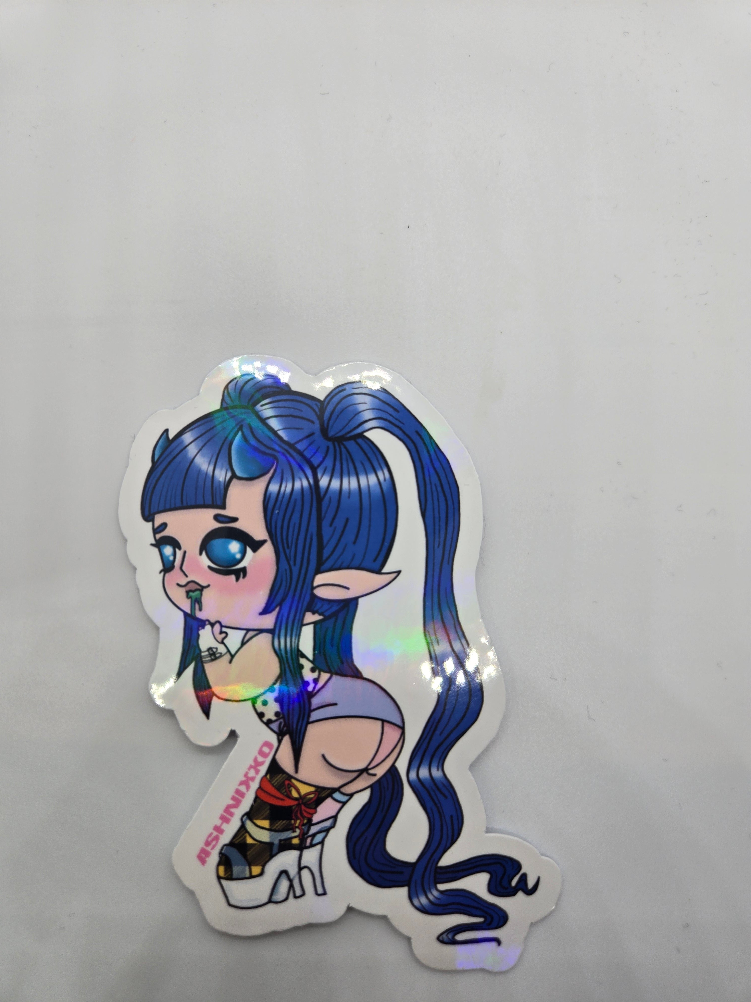 Demi Devil Girl Sticker