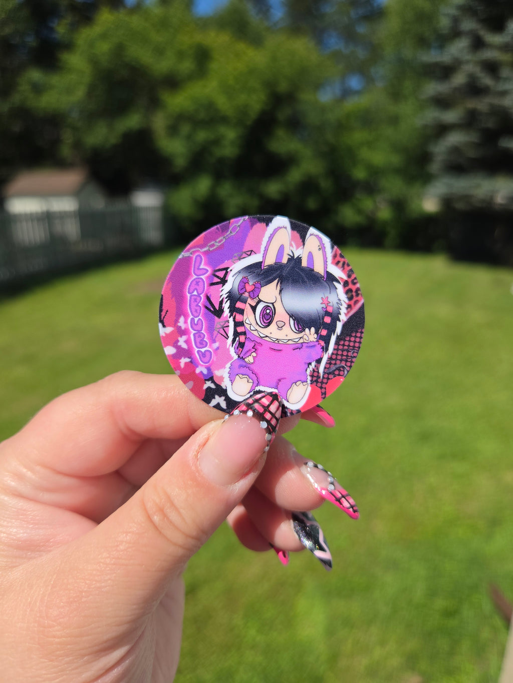 Scene Kid Monster Sticker
