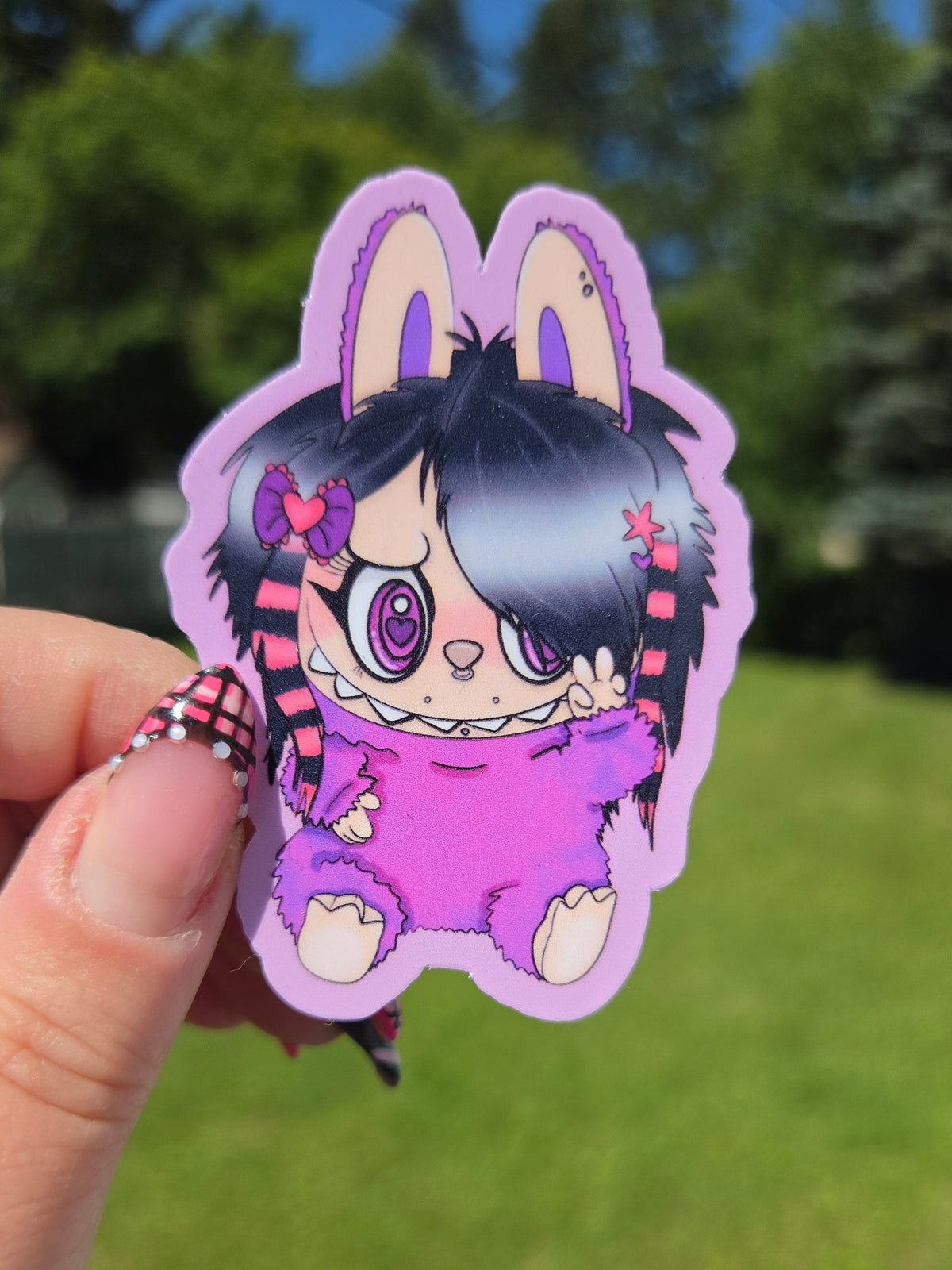 Scene Monster Sticker