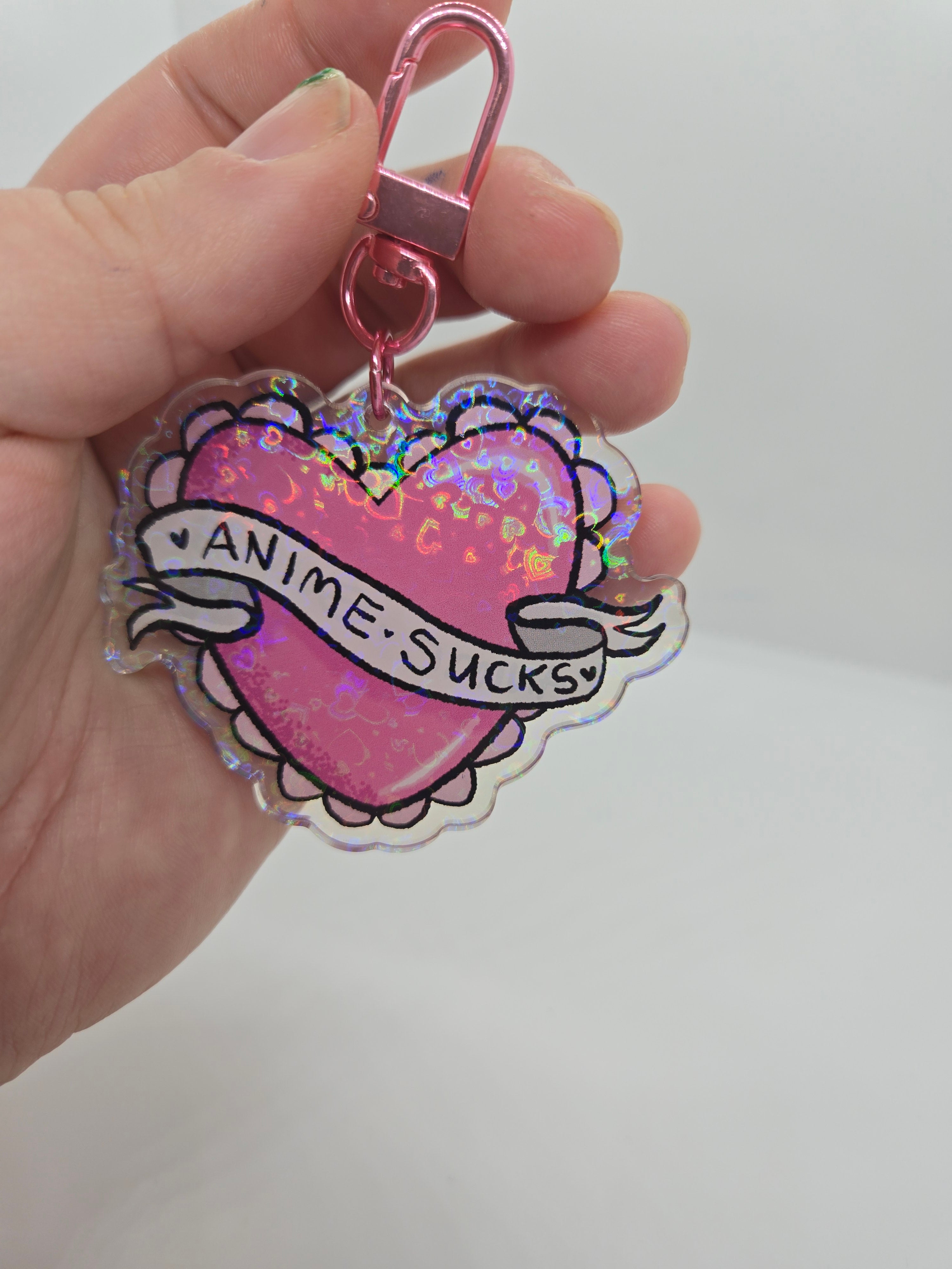 Anime Sucks Keychain