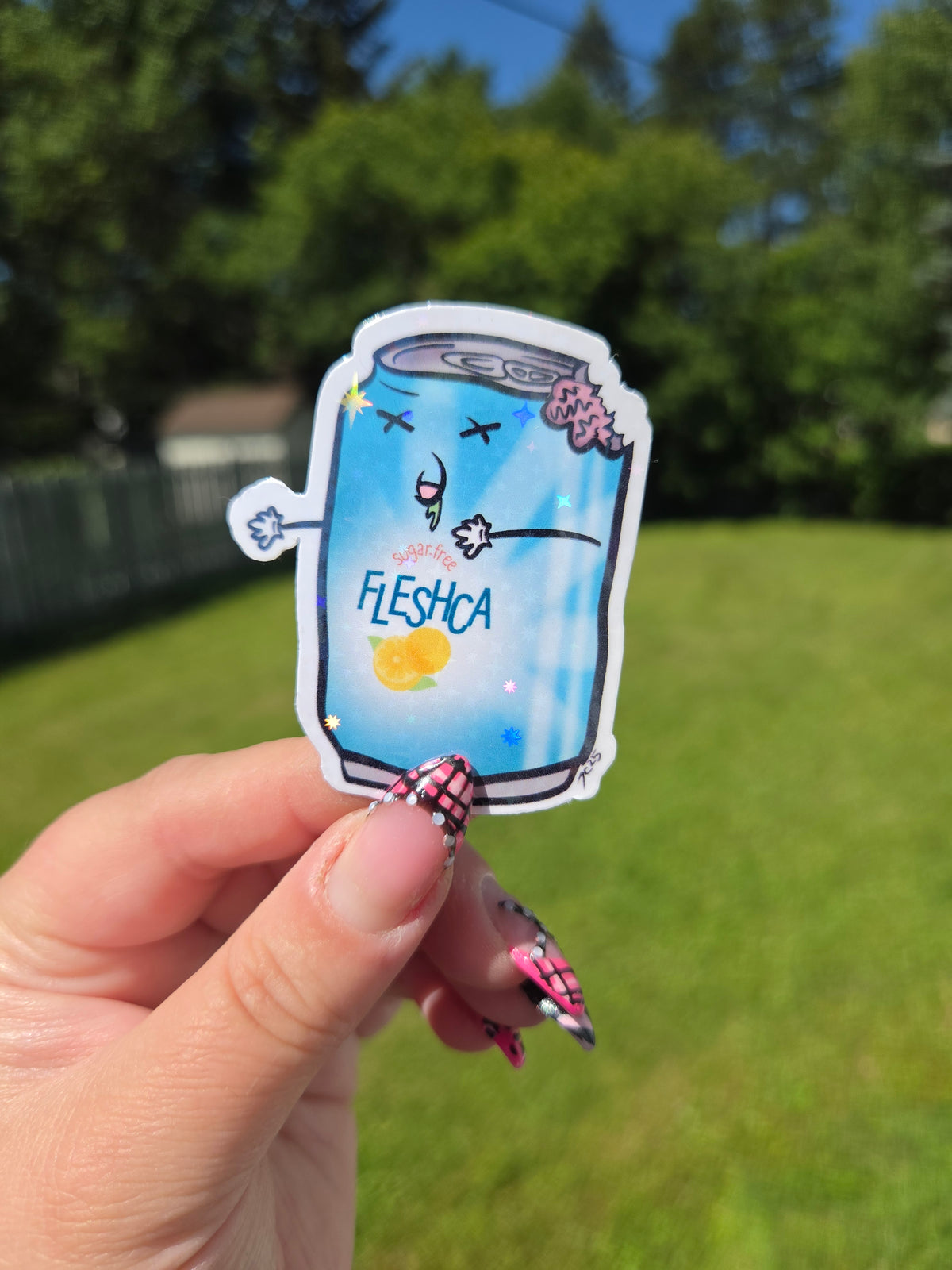 Fleshca Silly Soda Sticker