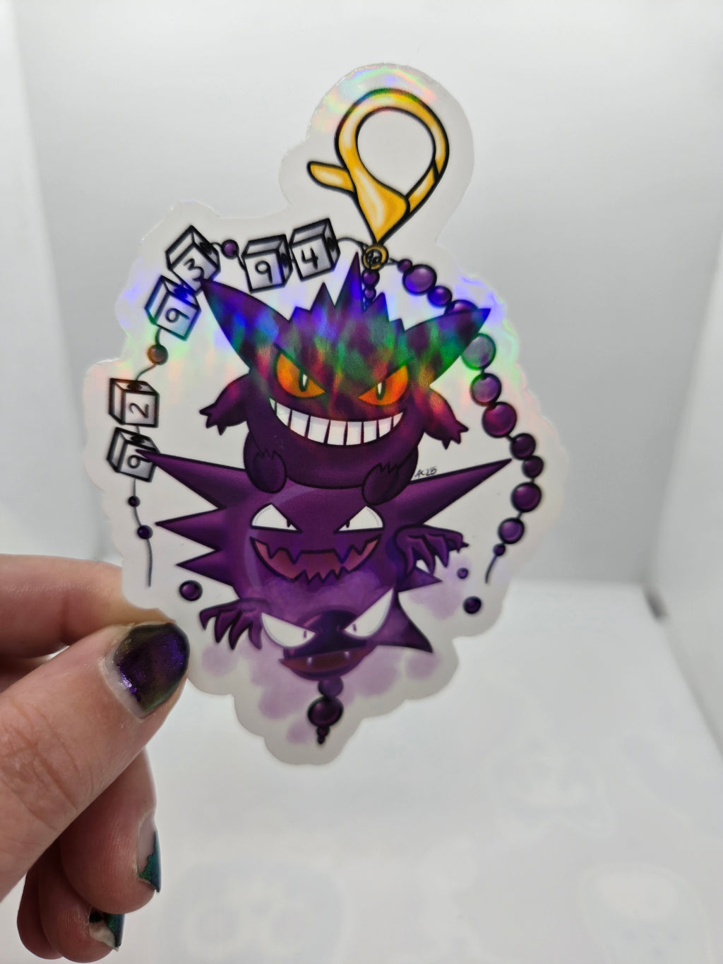 Ghost Pocket Monsters Sticker