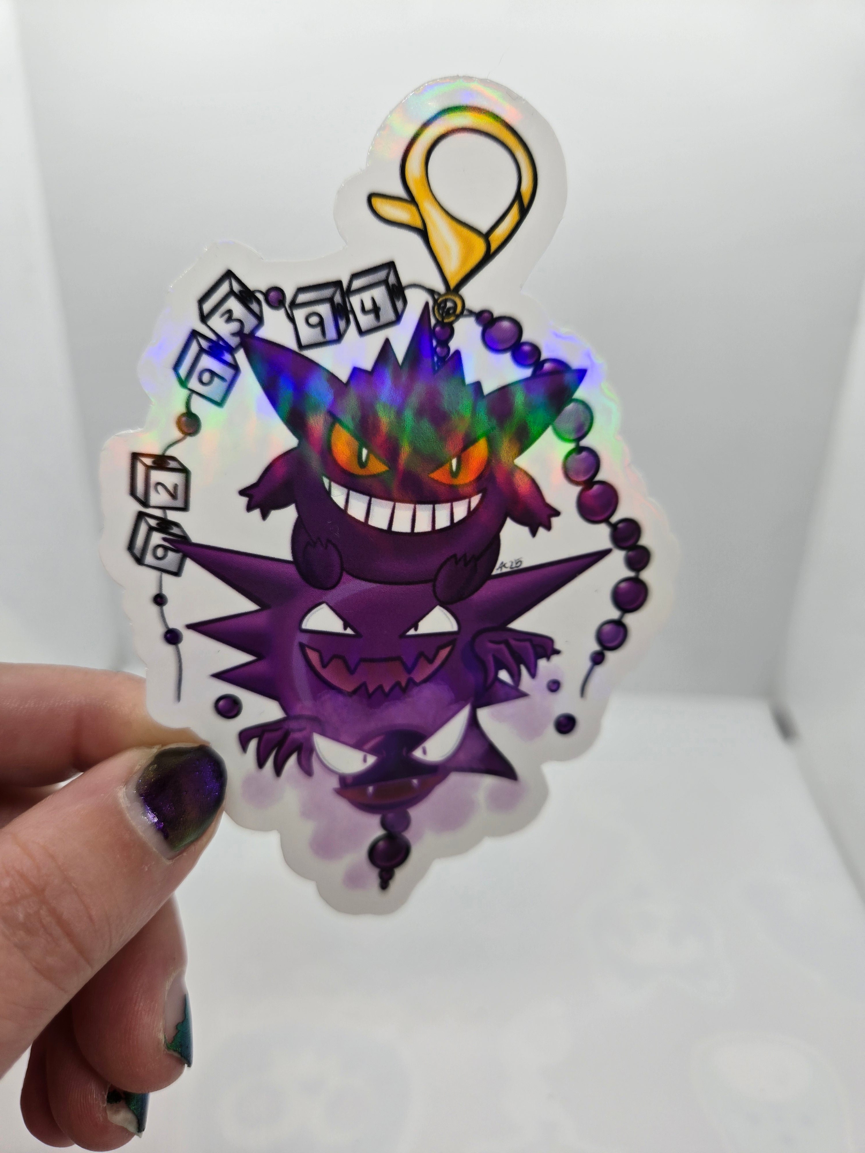 Ghost Pocket Monsters Sticker