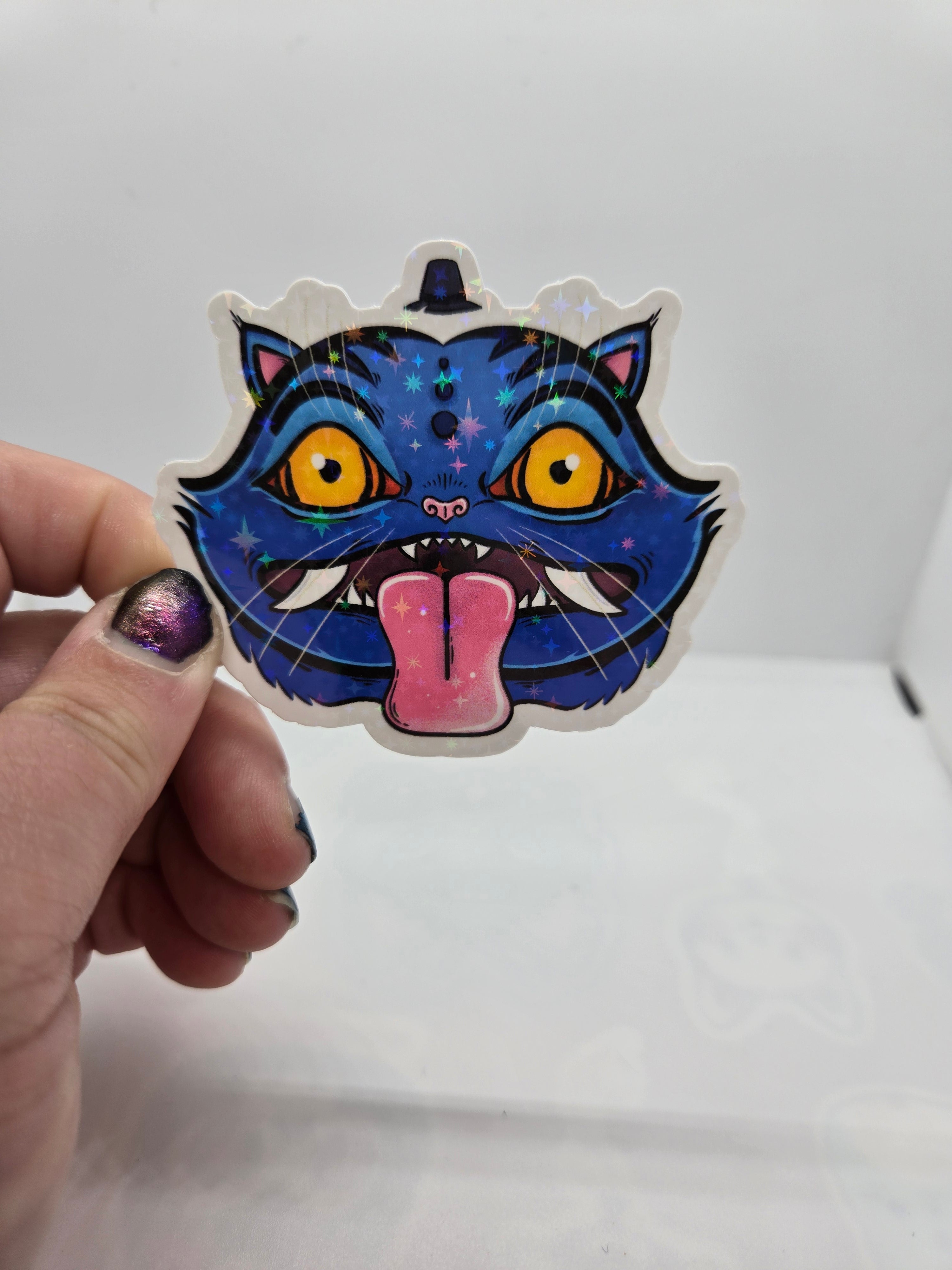 Derpy Tiger Sticker