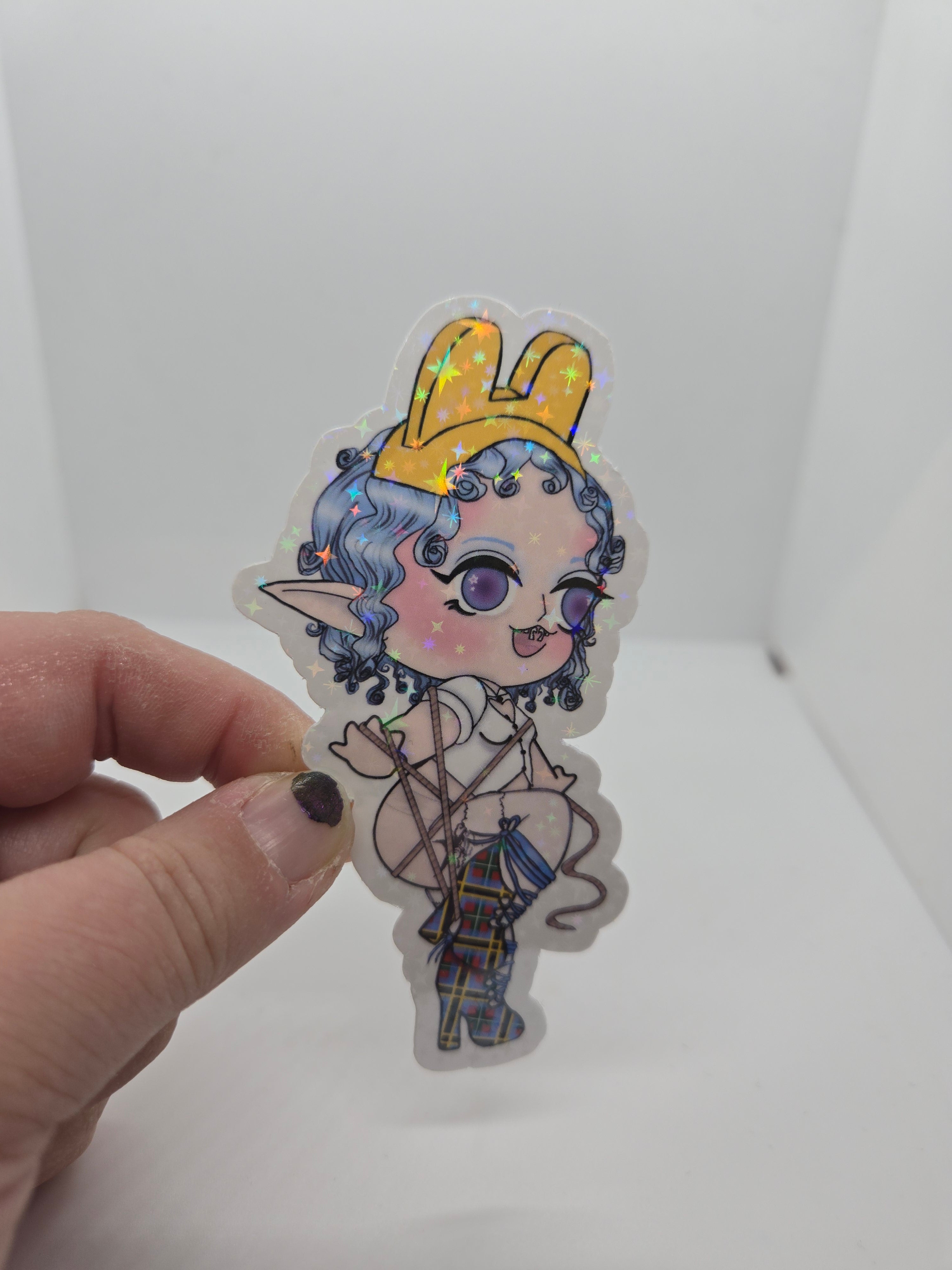 Smoochie Girl Sticker