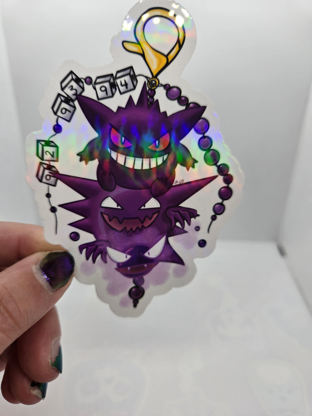 Ghost Pocket Monsters Sticker