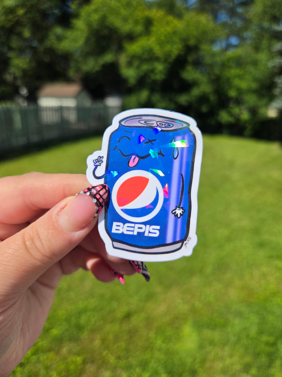 Bepis Silly Soda Sticker