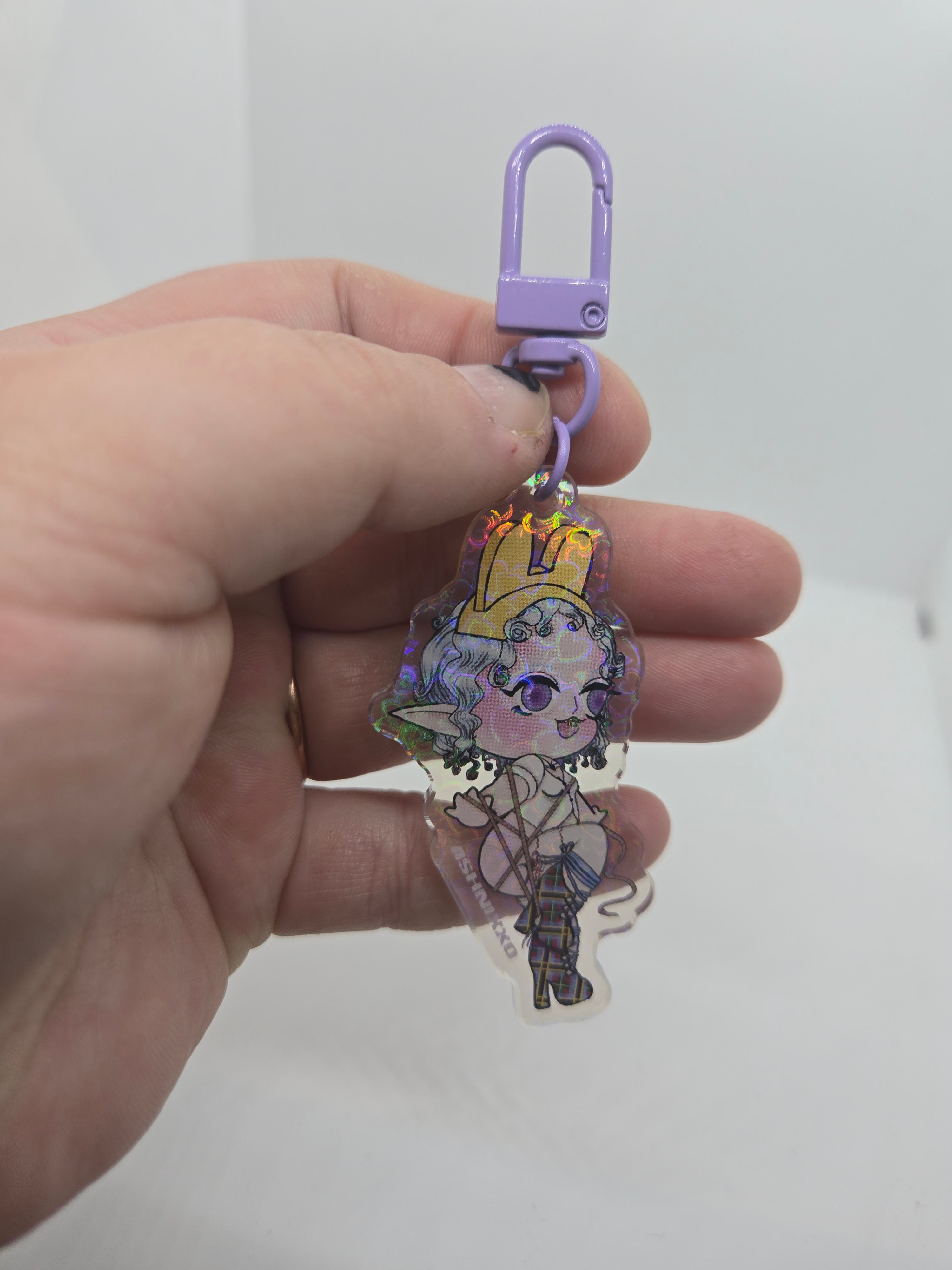 Smoochie Girl Keychain