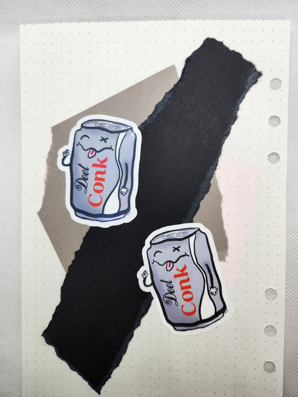 Deet Conk Silly Soda Sticker
