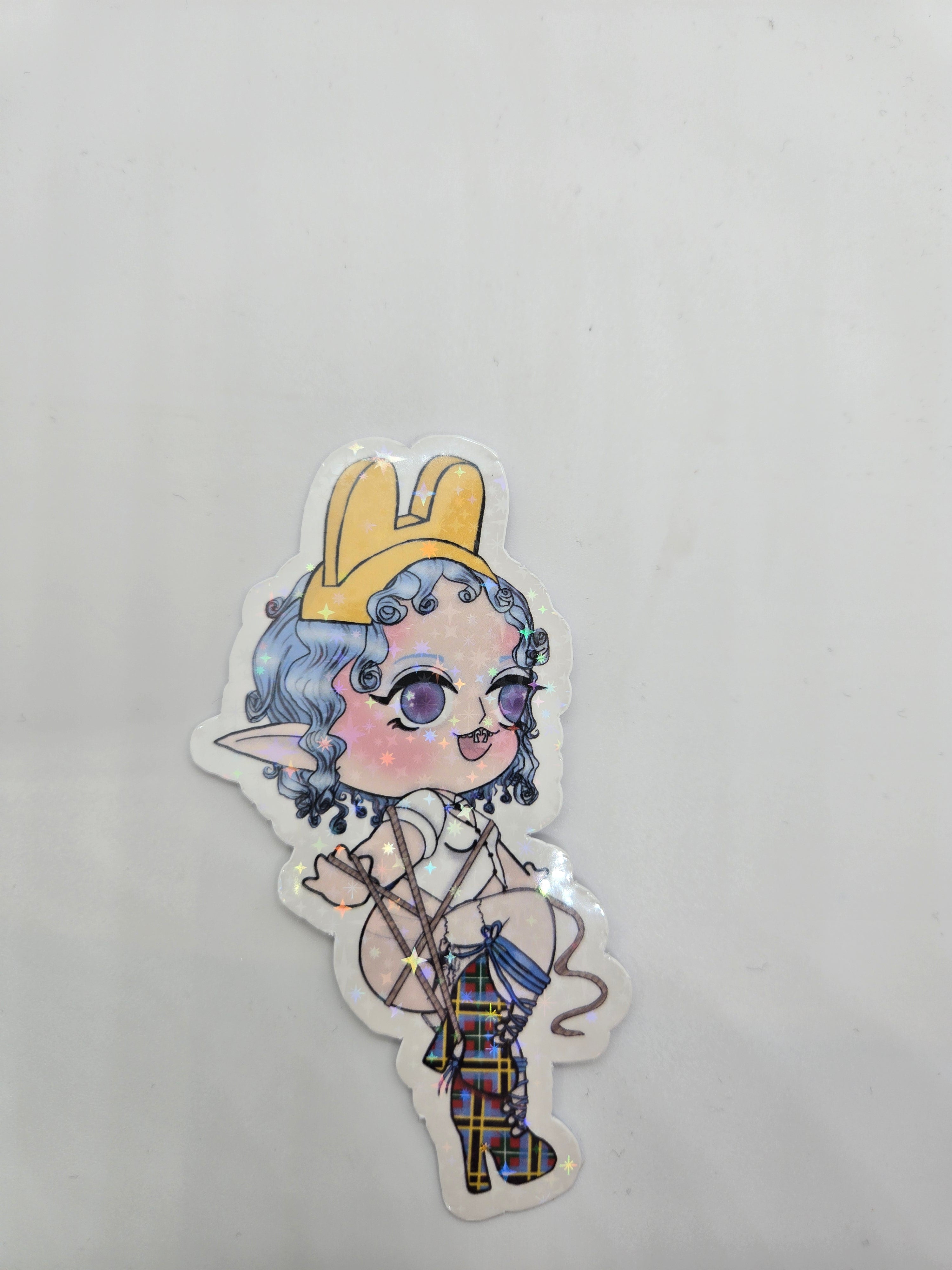 Smoochie Girl Sticker