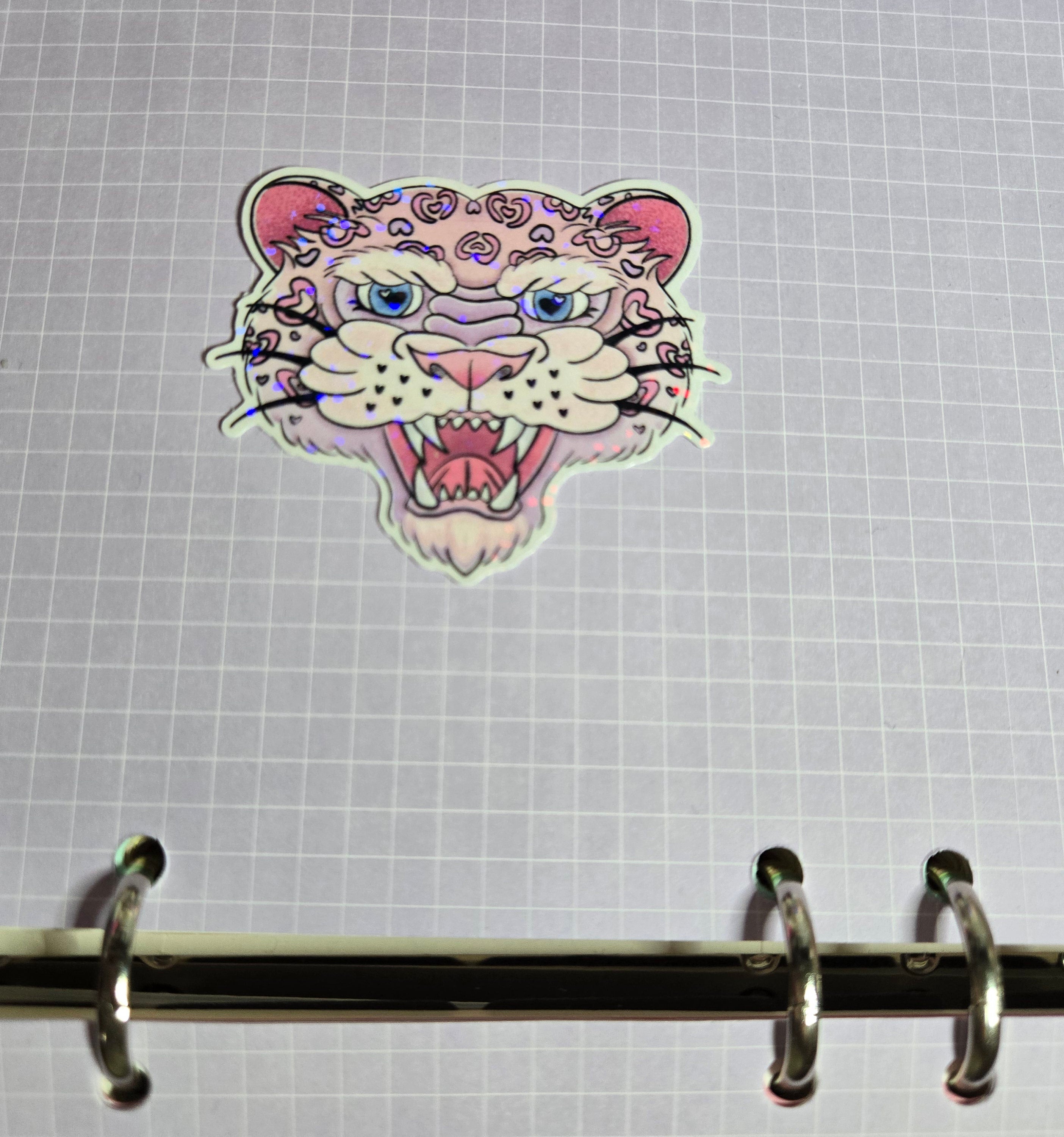 Snow Leopard Sticker