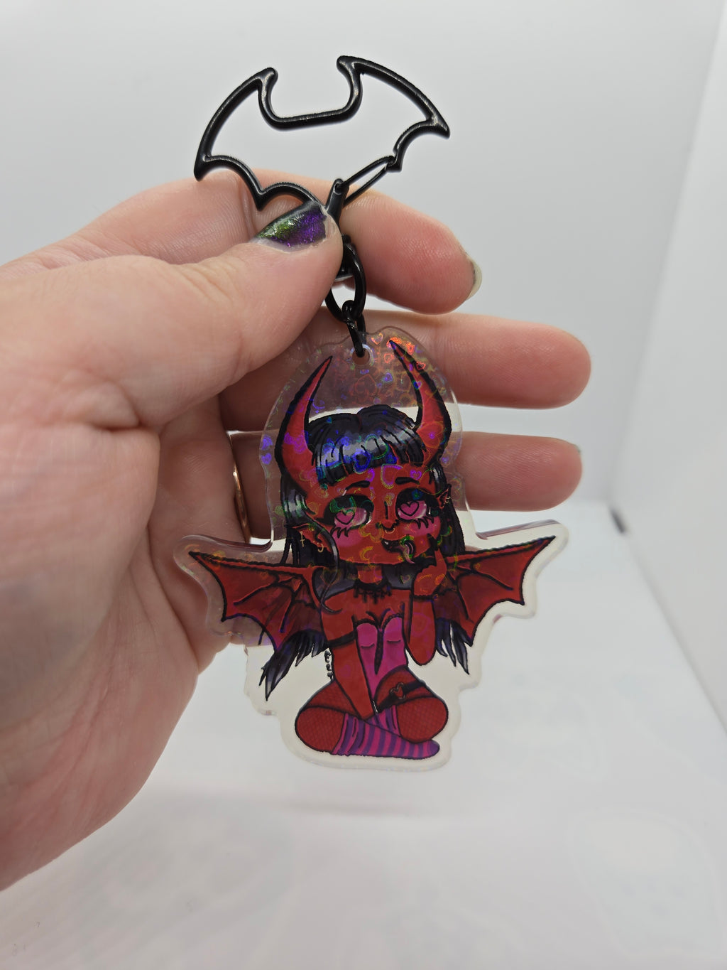 Succubus Keychain