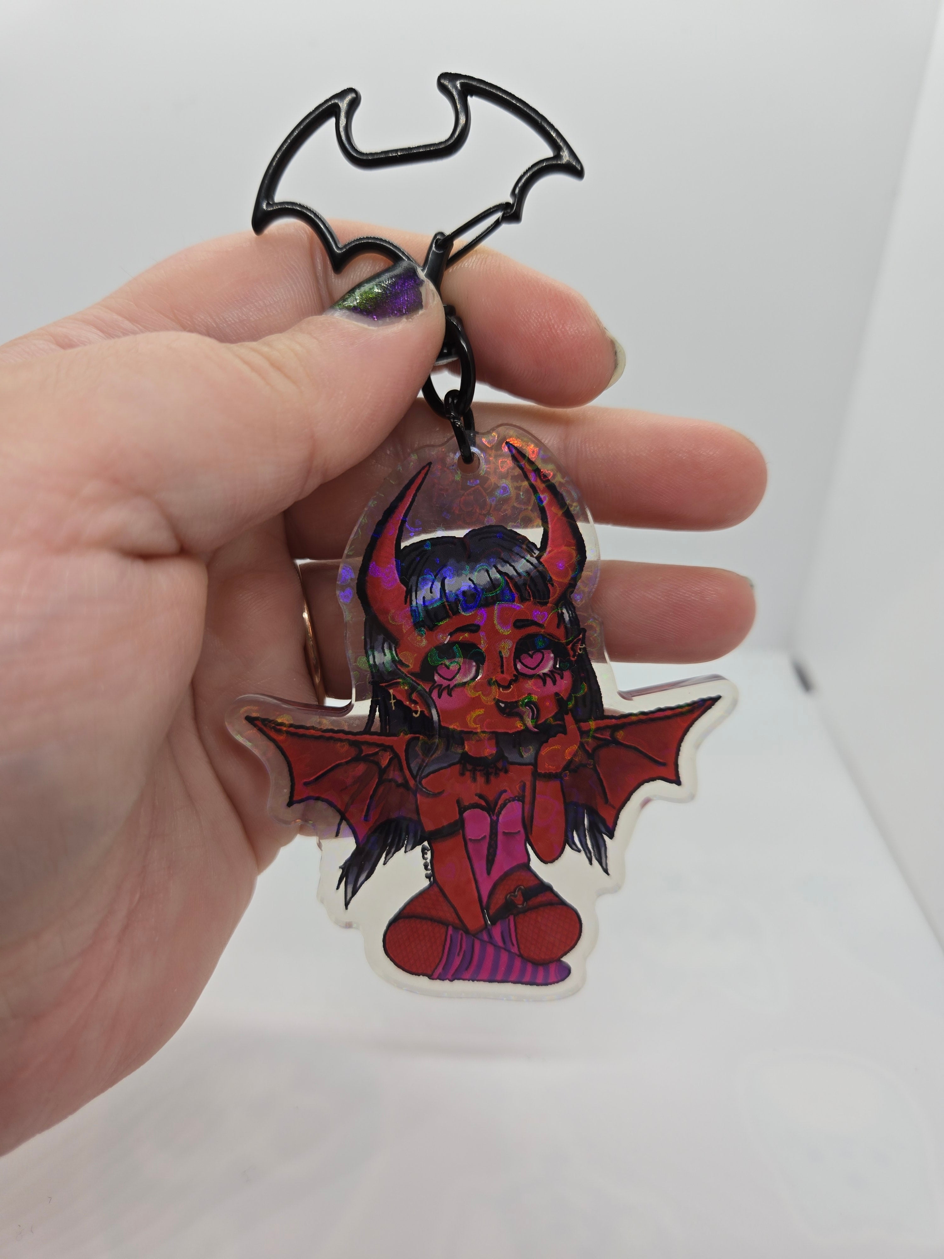 Succubus Keychain