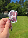 Dr PeePee Silly Soda Sticker