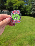 Anti Ai Frog Sticker