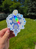 Water Pocket Monsters Sticker