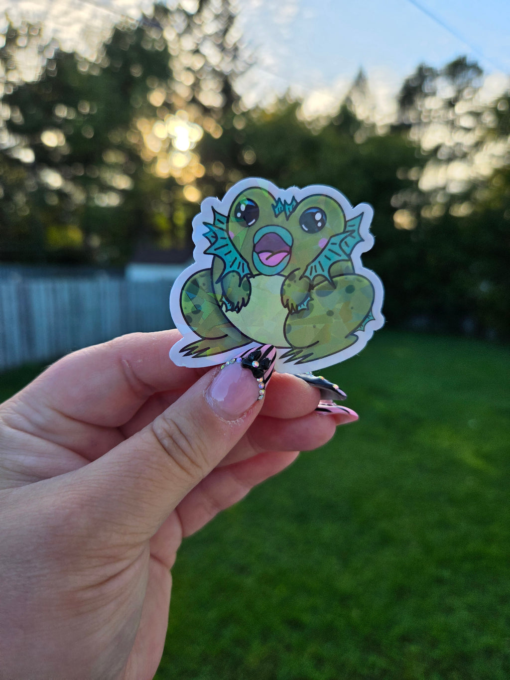 Creature From the Frog Lagoon Sticker