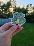 Creature From the Frog Lagoon Sticker