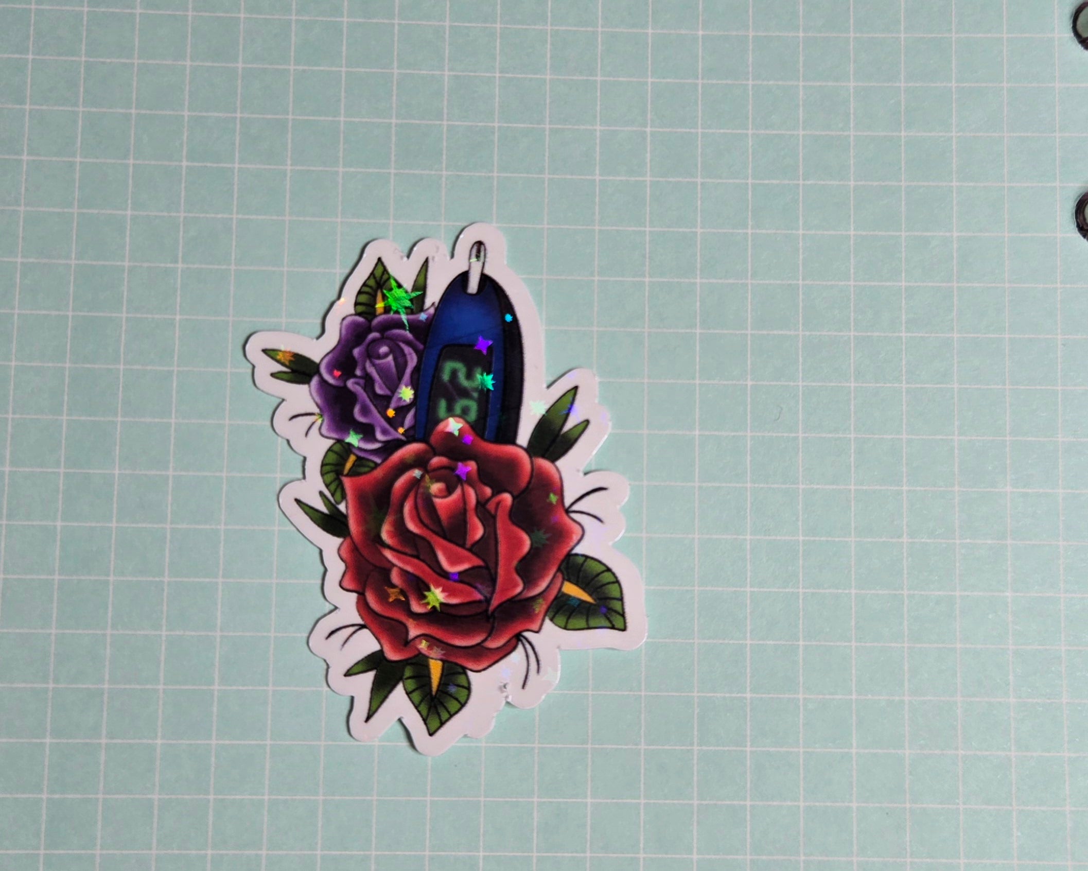 BG Reader Rose Sticker