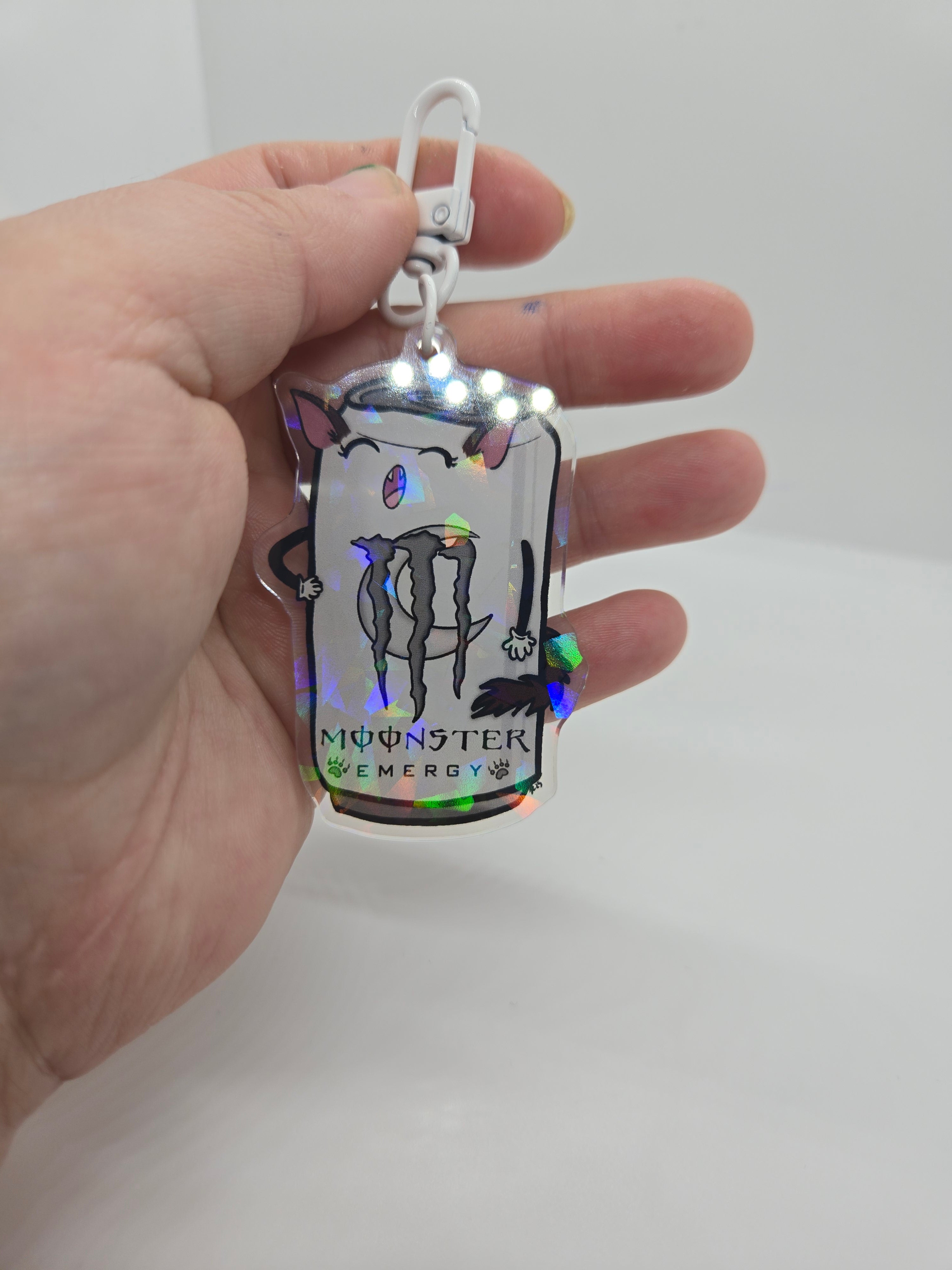 Moonster Emergy Keychain