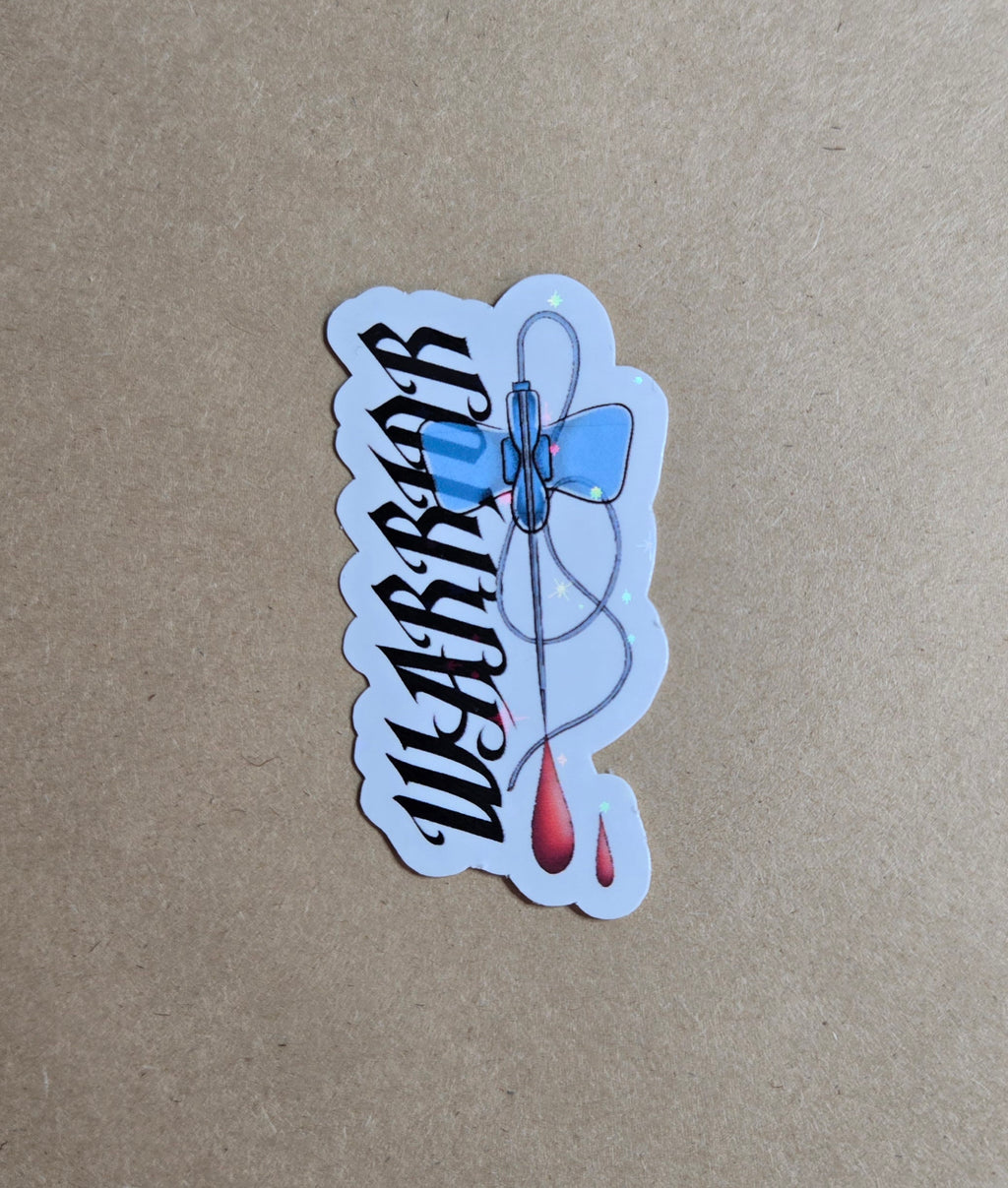 Diabetes Warrior Sticker Bundle of 4