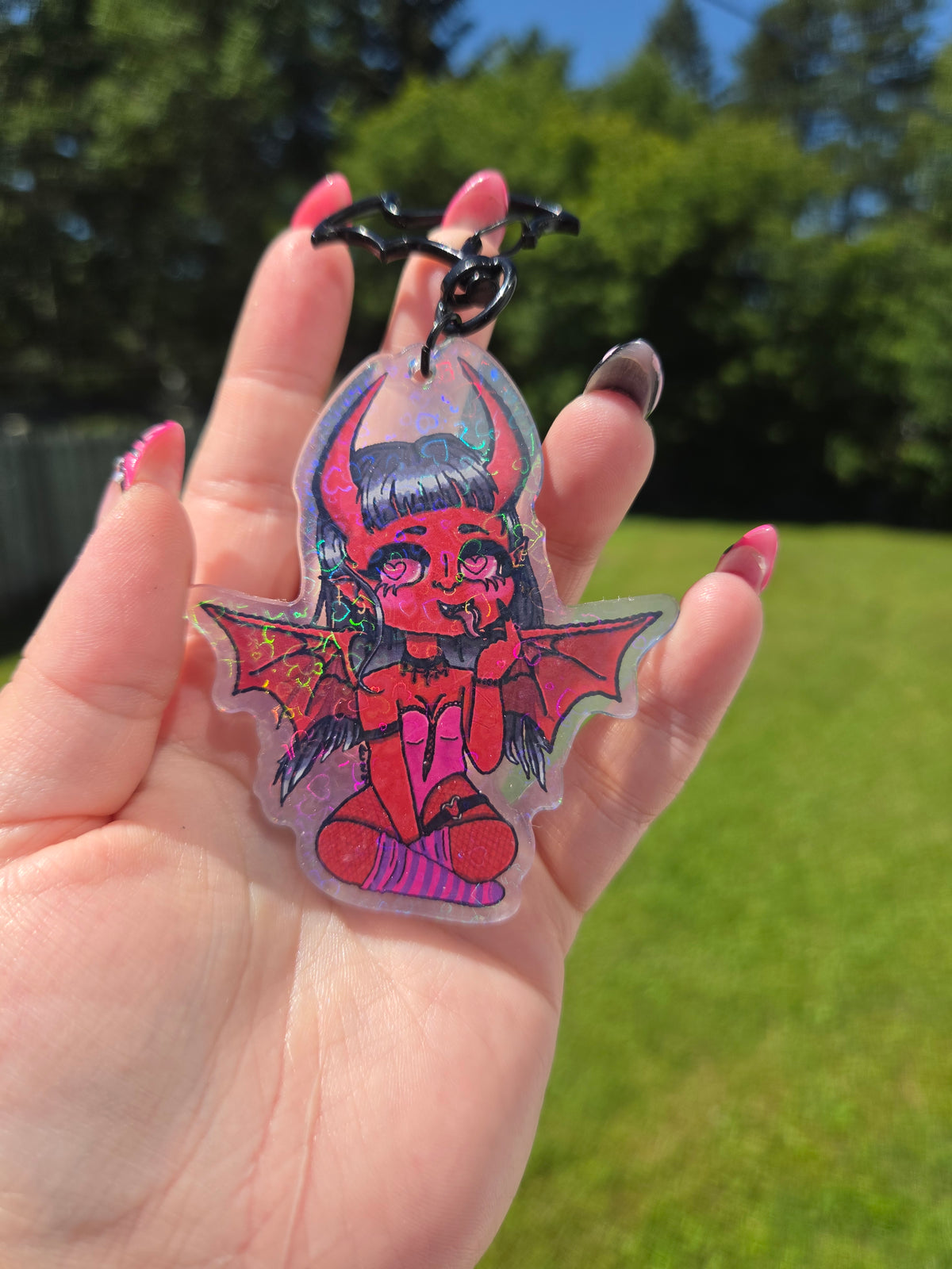 Succubus Keychain