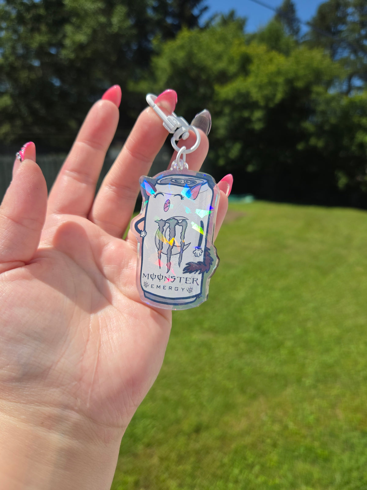 Moonster Emergy Keychain