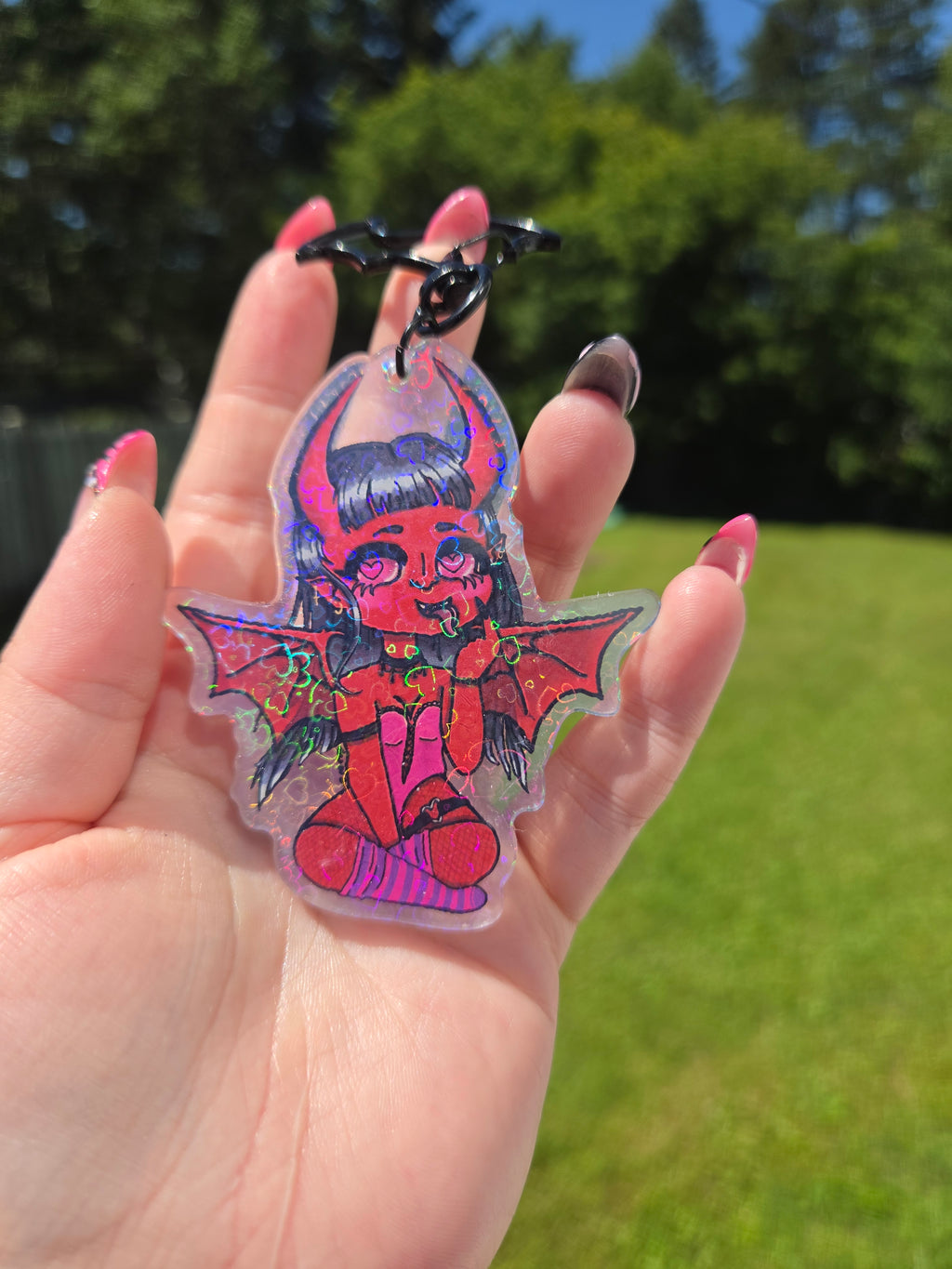 Succubus Keychain