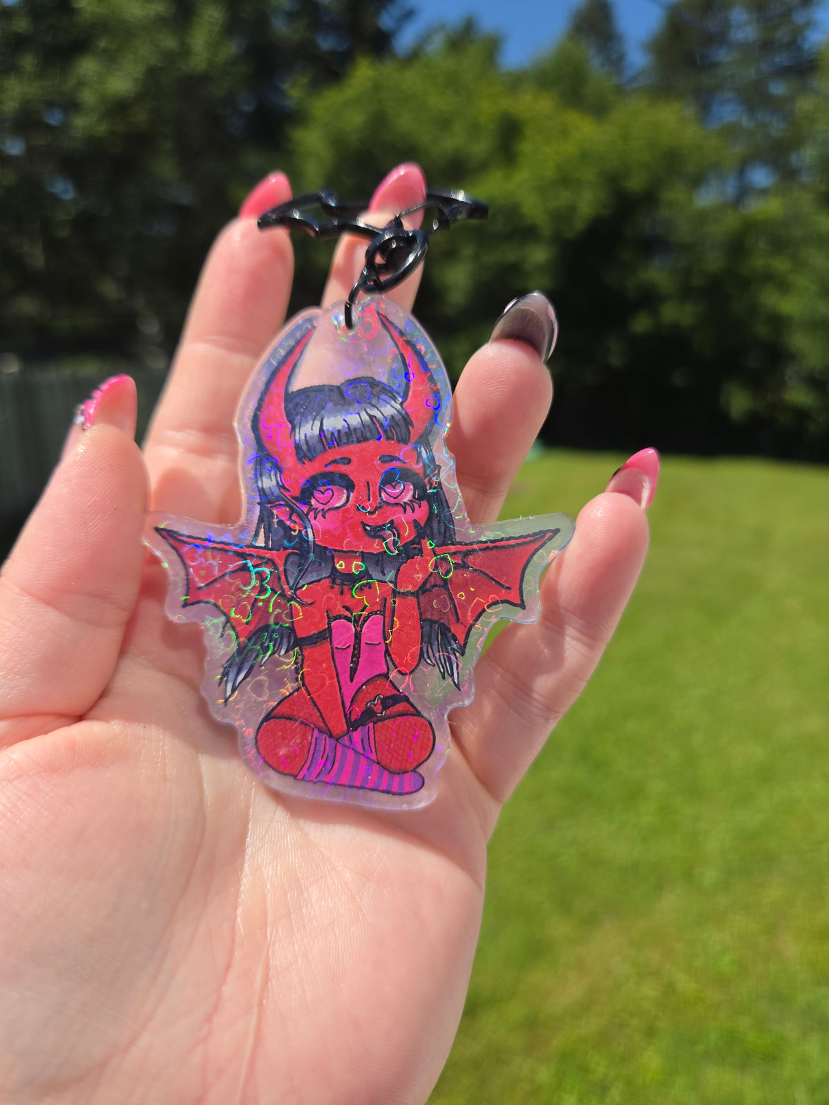 Succubus Keychain