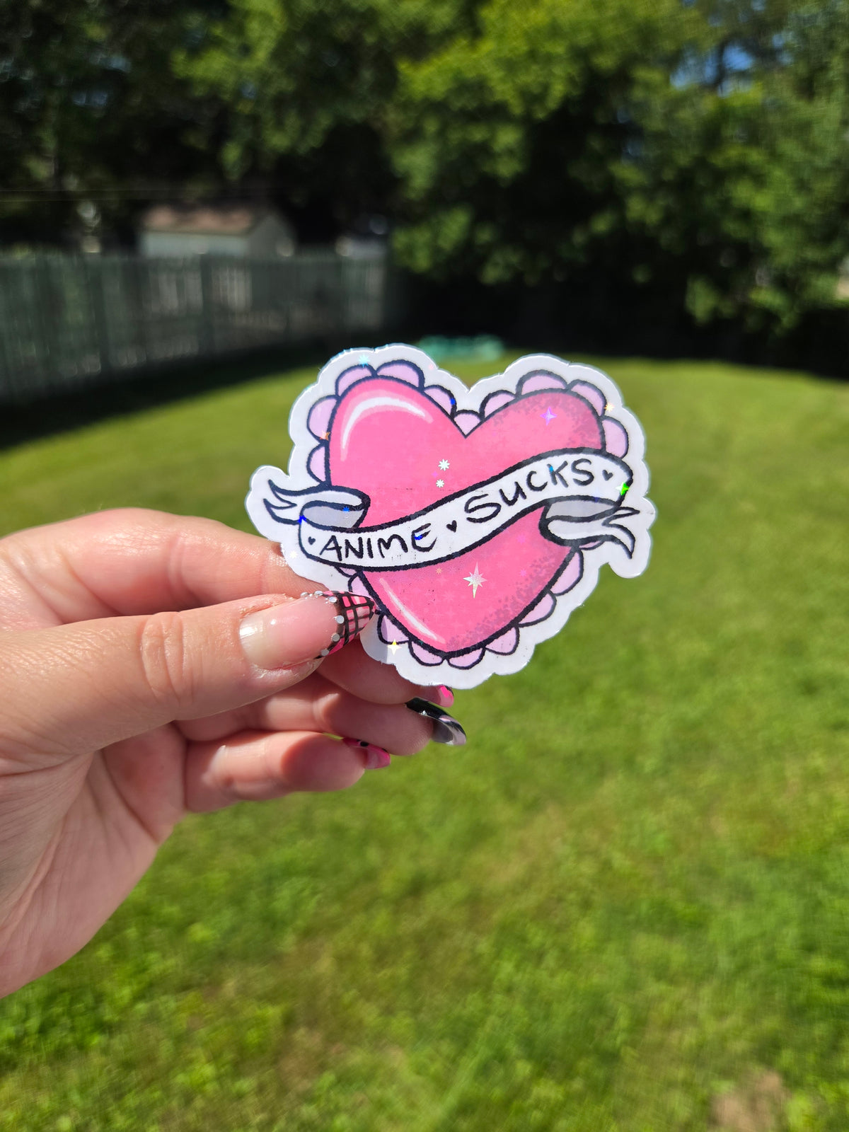 Anime Sucks Sticker